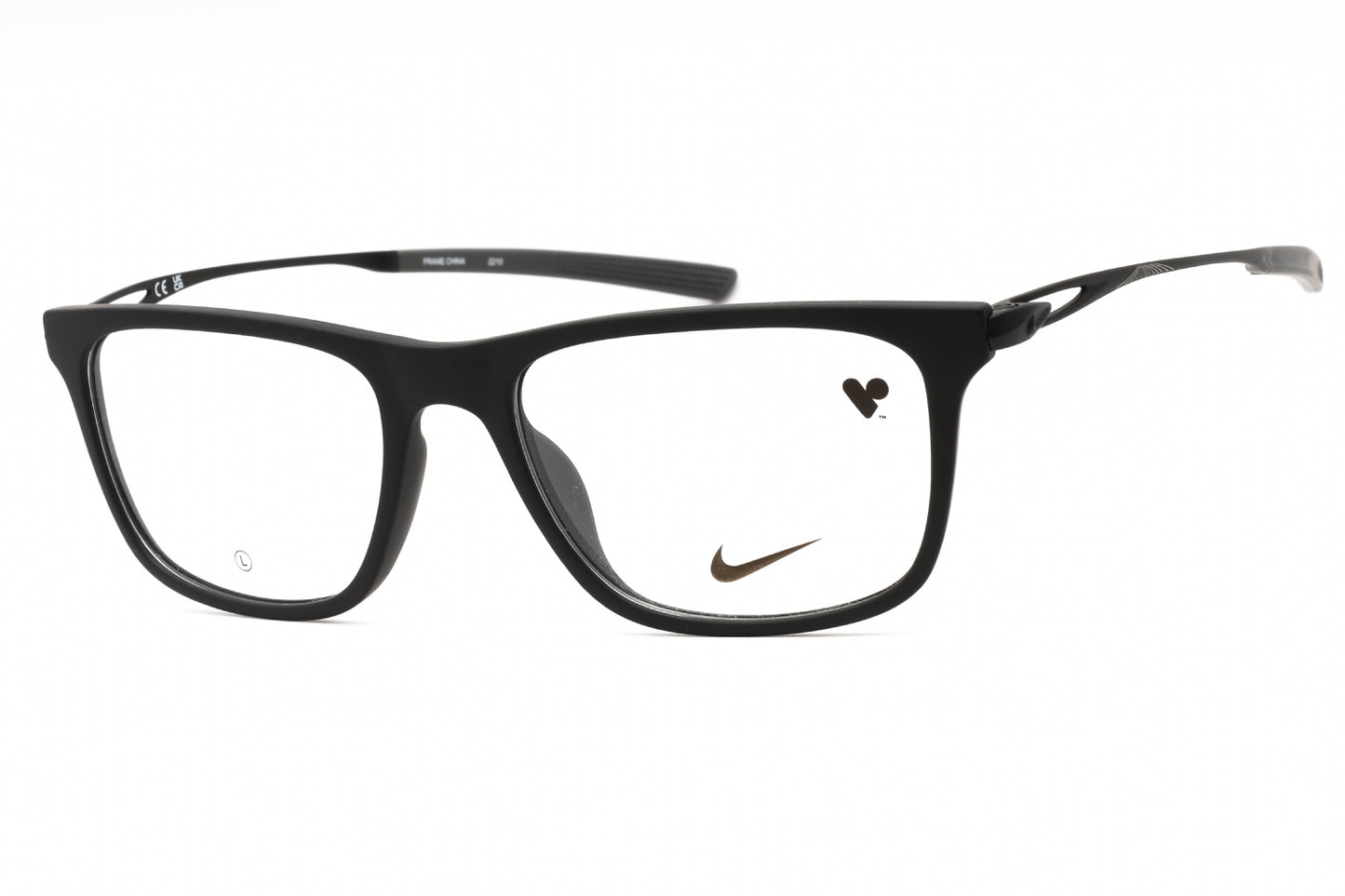 Nike 7150 01 Eyeglasses Matte Black Size : 54