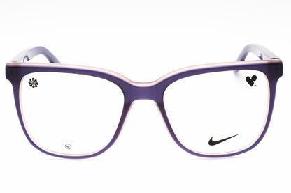 Nike 7166 512 Eyeglasses Milky Grape Laminate Size : 53