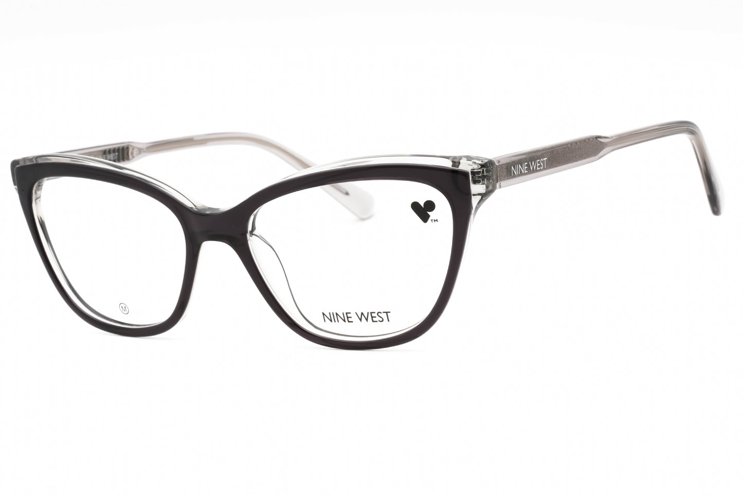 Nine West 5219 16 Eyeglasses Grey Smoke Laminate Size : 52