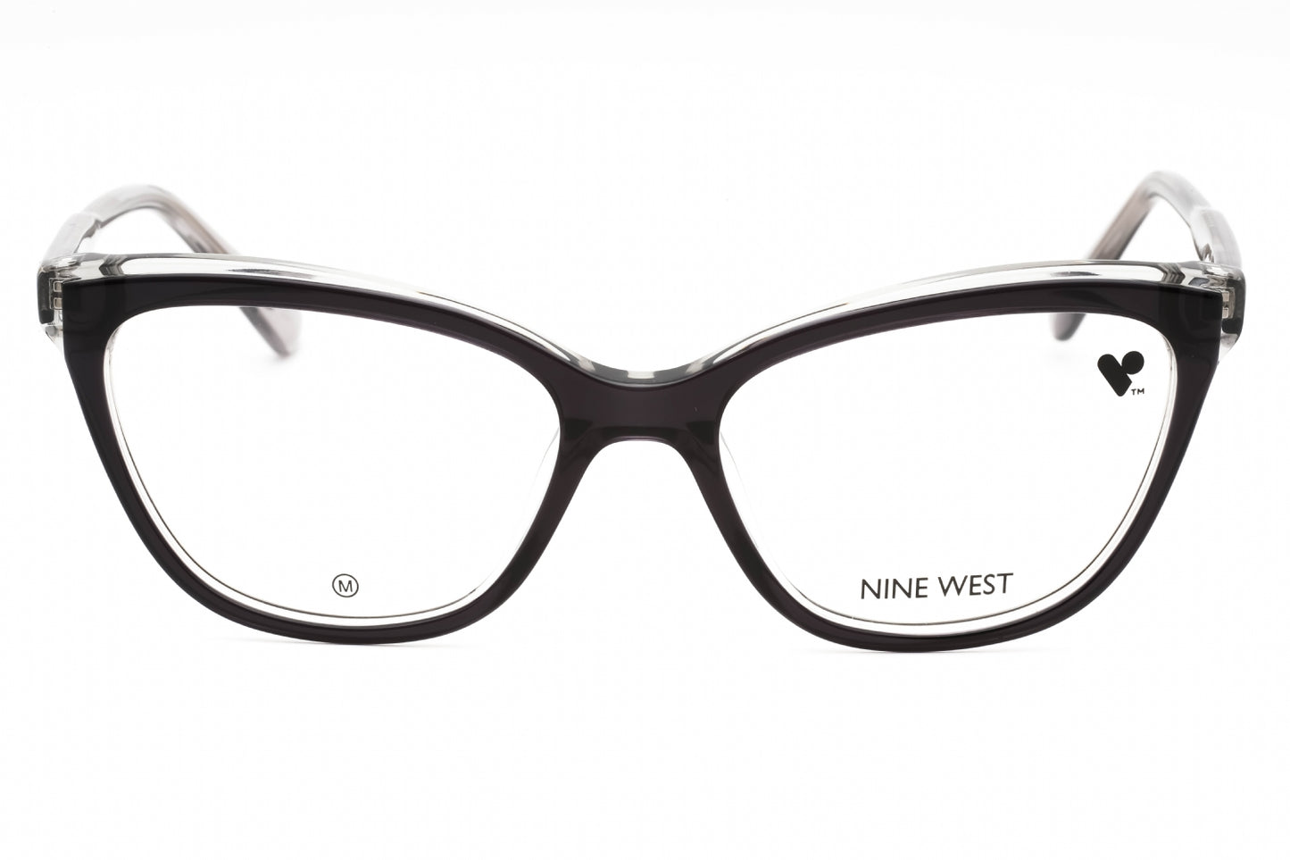 Nine West 5219 16 Eyeglasses Grey Smoke Laminate Size : 52