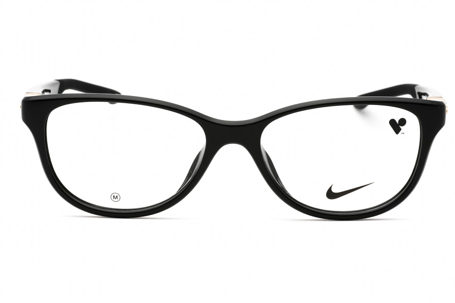 Nike 7155 01 Eyeglasses Black Size : 51