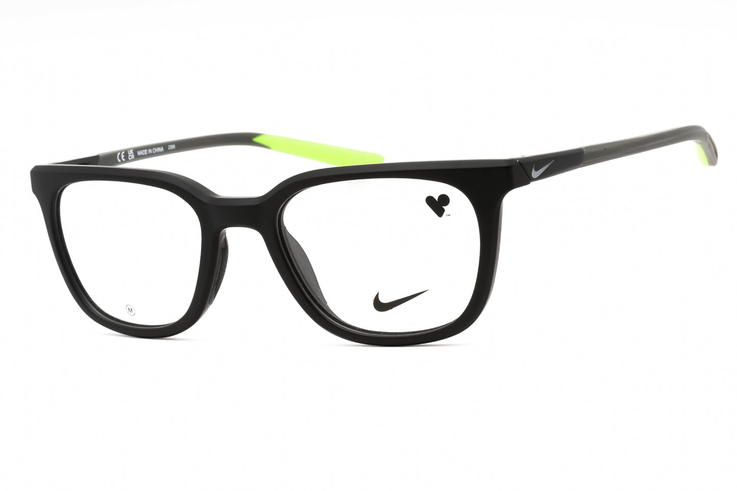 Nike 7290 02 Sunglasses Matte Black Size : 52