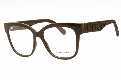 Salvatore Ferragamo 2956en 324 Eyeglasses Dark Khaki Size : 54