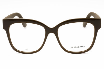Salvatore Ferragamo 2956en 324 Eyeglasses Dark Khaki Size : 54