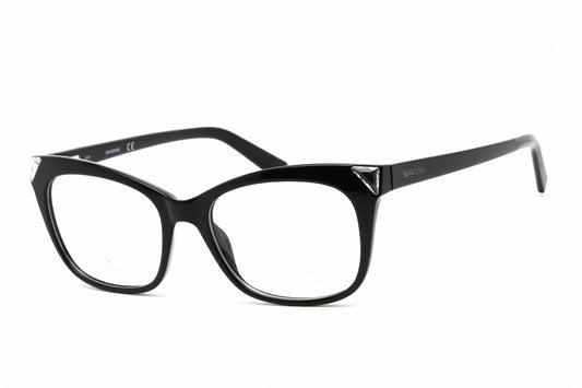 Swarovski 5292 01 Eyeglasses Shiny Black Size : 52