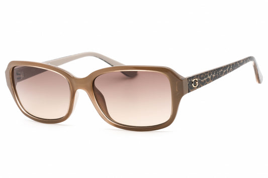 Guess 7595 57f Sunglasses Shiny Beige Size : 56