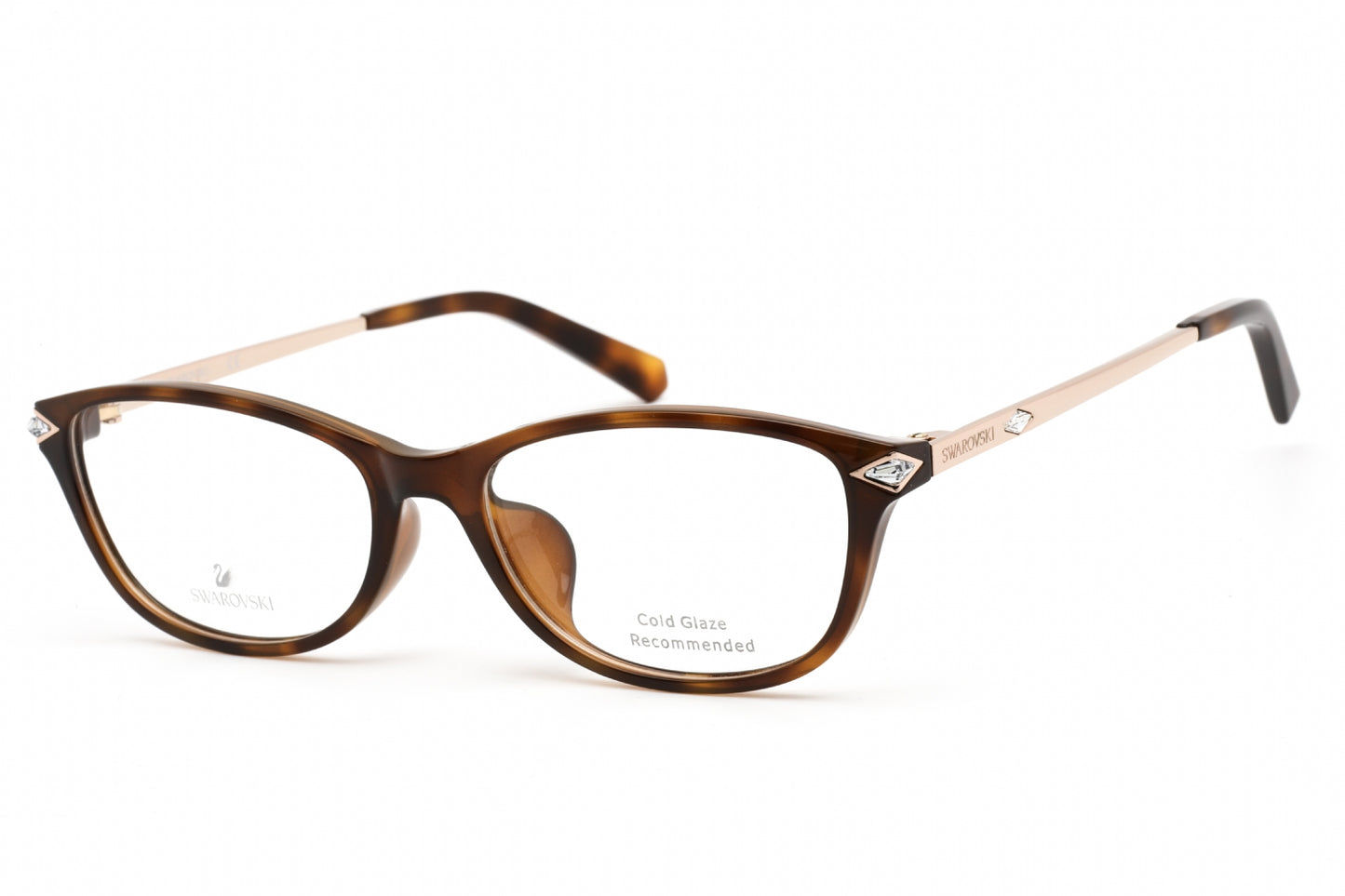 Swarovski 5293-D 52 Eyeglasses Dark Havana Size : 52