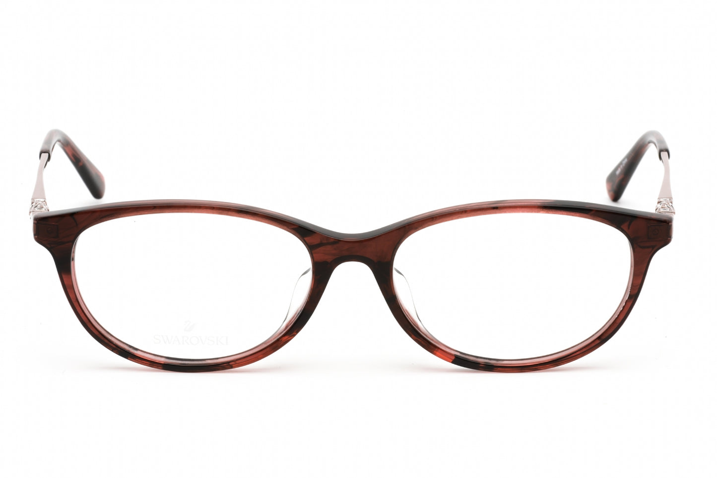 Swarovski 5294-D 69 Eyeglasses Shiny Bordeaux Size : 53