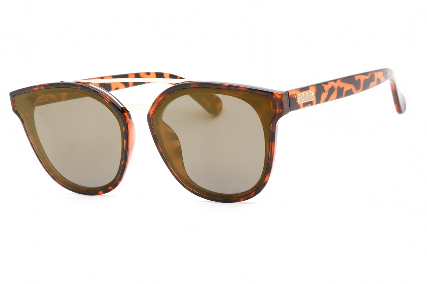 Kenneth Cole Reaction 2835 52g Sunglasses Dark Havana Size : 63