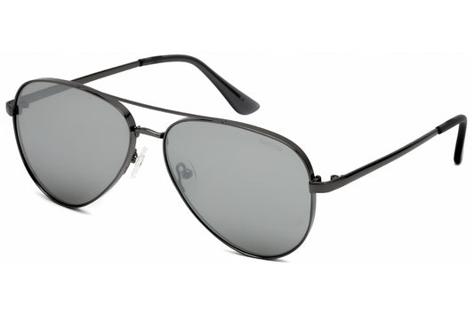 Kenneth Cole Reaction 2829 8c Sunglasses Shiny Gunmetal Size : 58