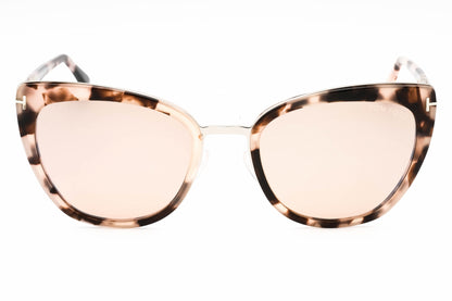 Tom Ford 0717 55g Sunglasses Colored Havana Size : 57