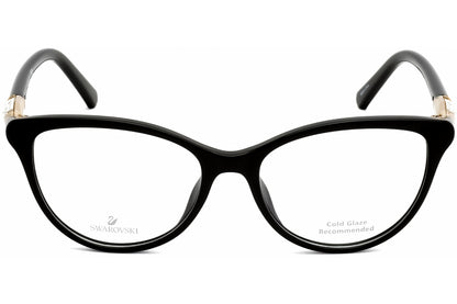 Swarovski 5311 01 Eyeglasses Shiny Black Size : 52