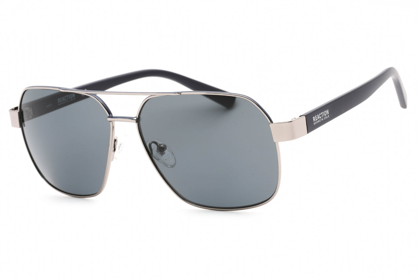 Kenneth Cole Reaction 2843 8a Sunglasses Shiny Gunmetal Size : 59