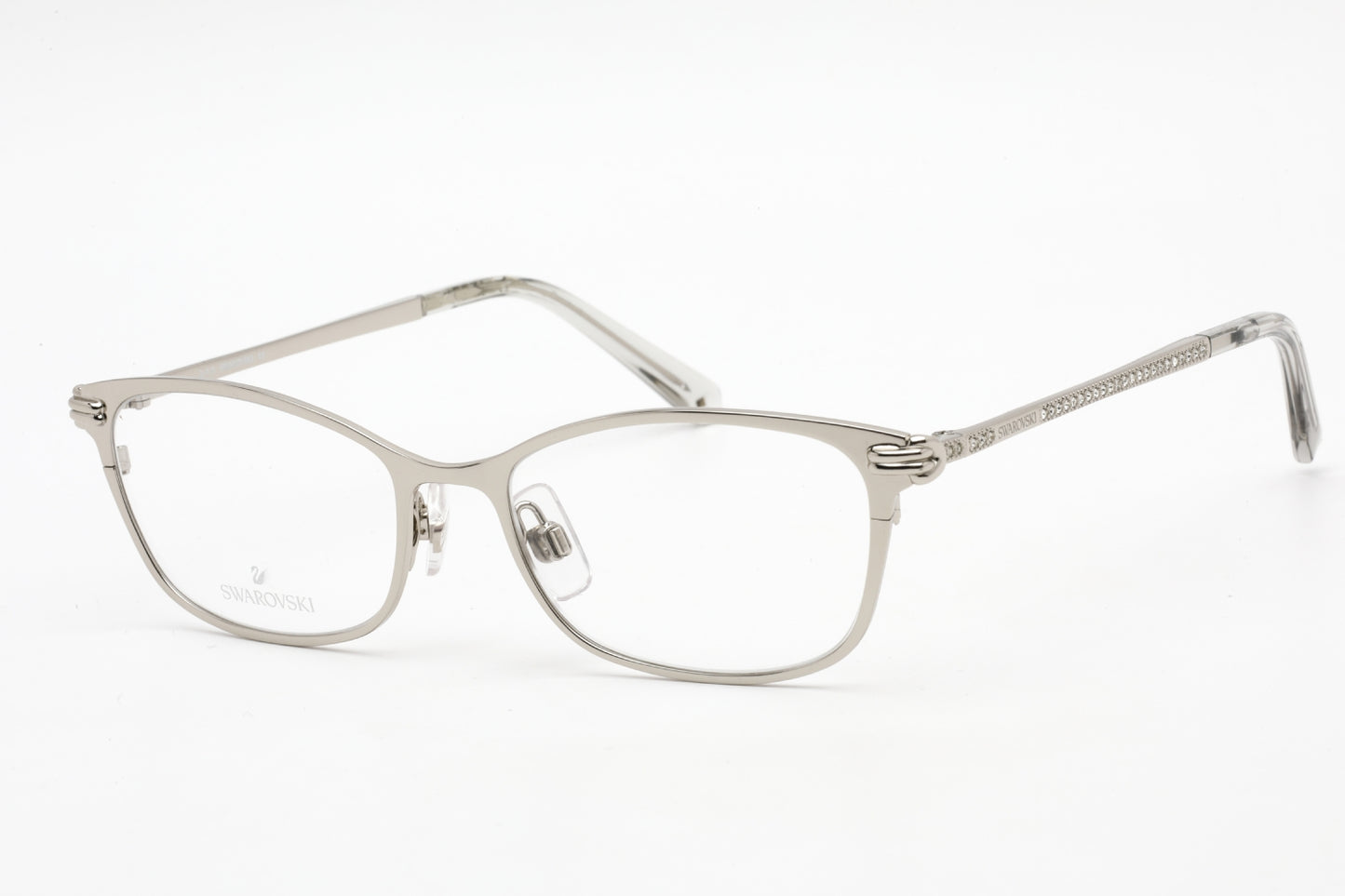Swarovski 5318 16 Eyeglasses Shiny Palladium Size : 51