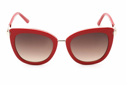 Guess Factory 6089 66f Sunglasses Shiny Red Size : 52