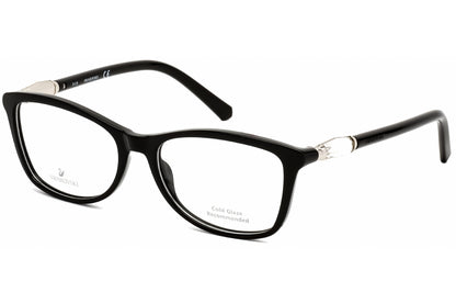 Swarovski 5336 01 Eyeglasses Shiny Black Size : 53