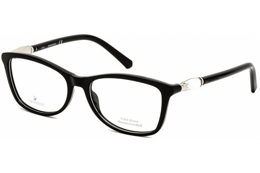 Swarovski 5336 01 Eyeglasses Shiny Black Size : 53