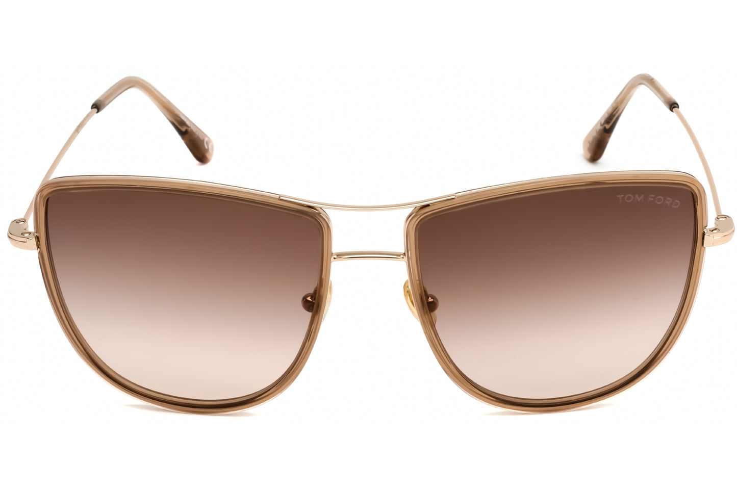 Tom Ford 0759 28f Sunglasses Shiny Rose Gold Size : 59