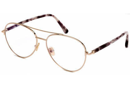 Tom Ford 5684-B 28a Sunglasses Shiny Rose Gold Size : 55
