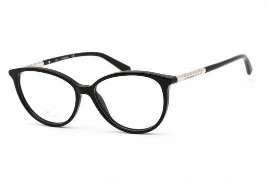 Swarovski 5385 01 Eyeglasses Shiny Black Size : 54