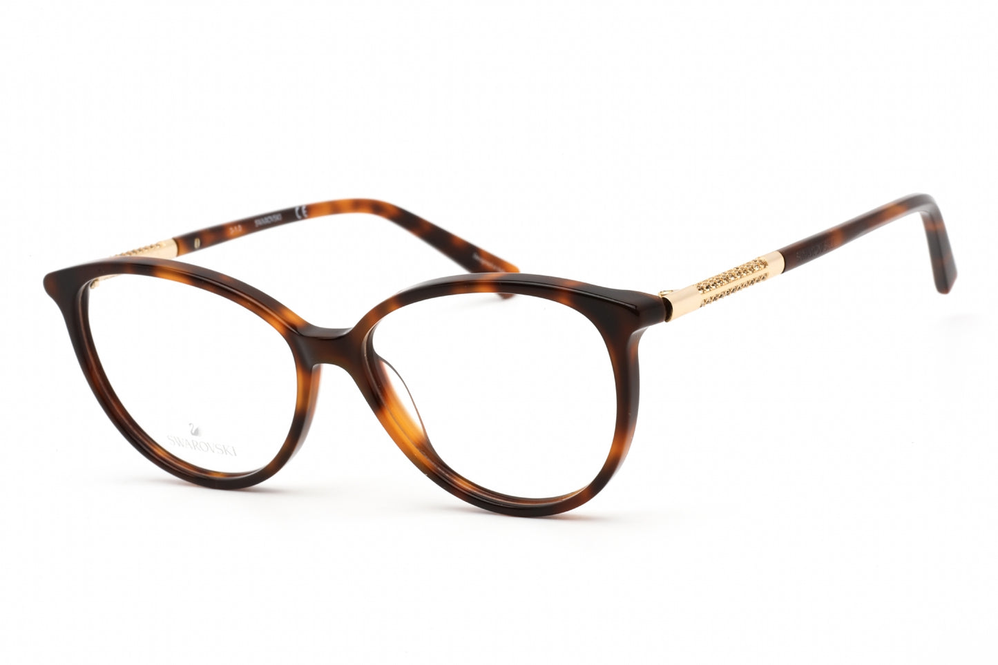Swarovski 5385 52 Eyeglasses Dark Havana Size : 54