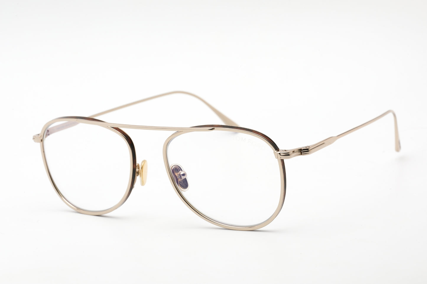 Tom Ford 5691-B 28 Eyeglasses Shiny Rose Gold Size : 52