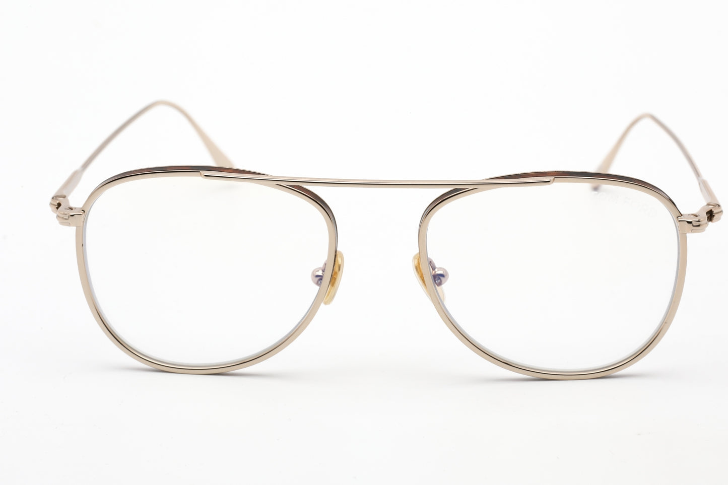 Tom Ford 5691-B 28 Eyeglasses Shiny Rose Gold Size : 52