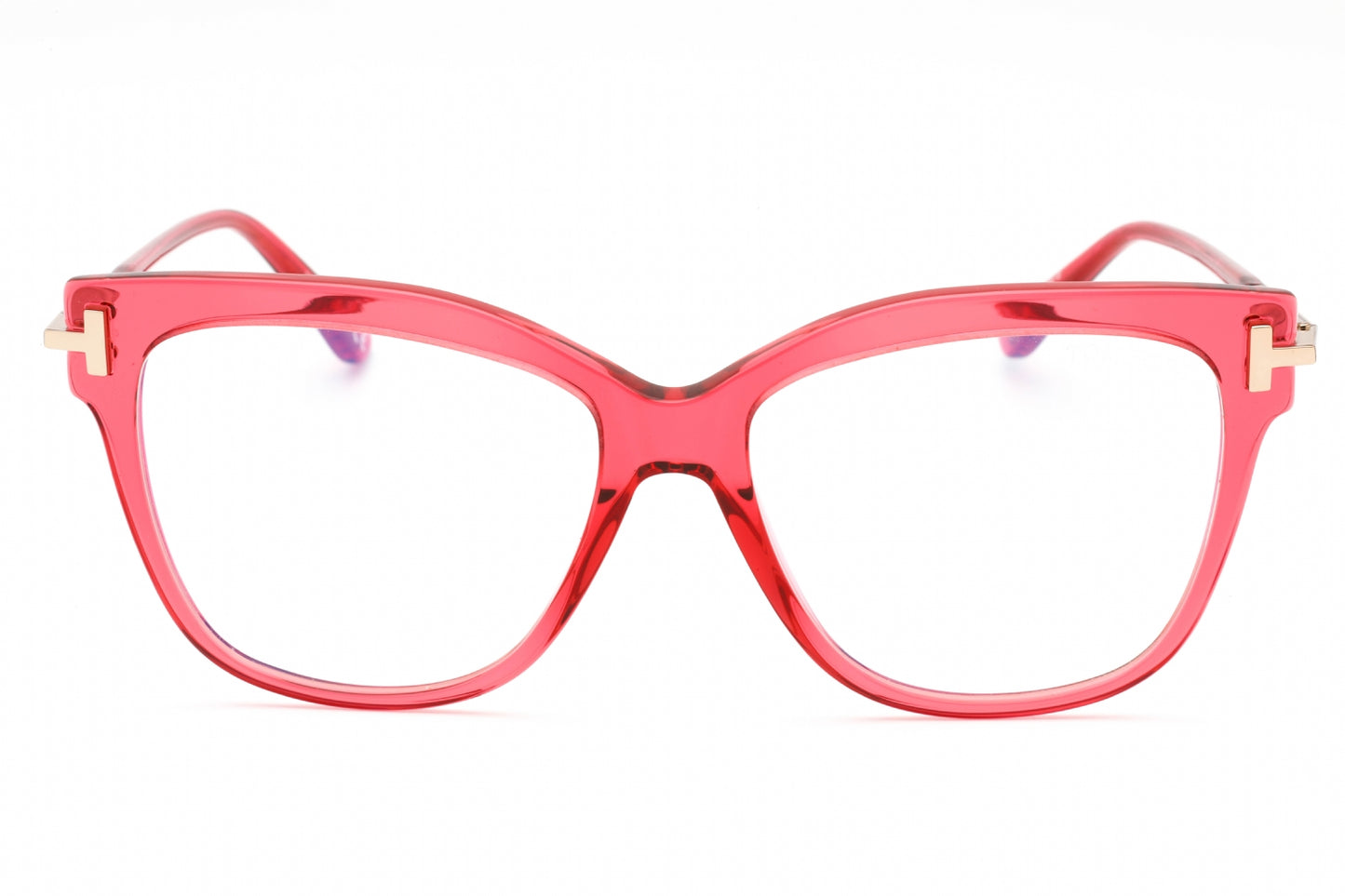 Tom Ford 5704-B 66 Sunglasses Shiny Red Size : 54