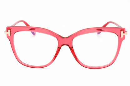 Tom Ford 5704-B 66 Sunglasses Shiny Red Size : 54