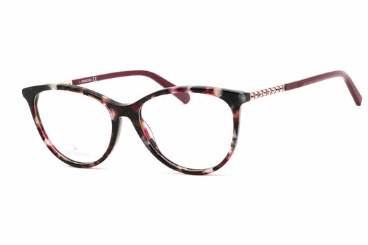 Swarovski 5396 55b Eyeglasses Colored Havana Size : 52