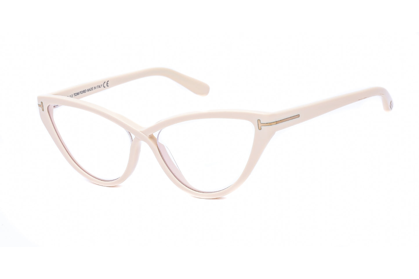 Tom Ford 5729-B 25 Eyeglasses Ivory Size : 56