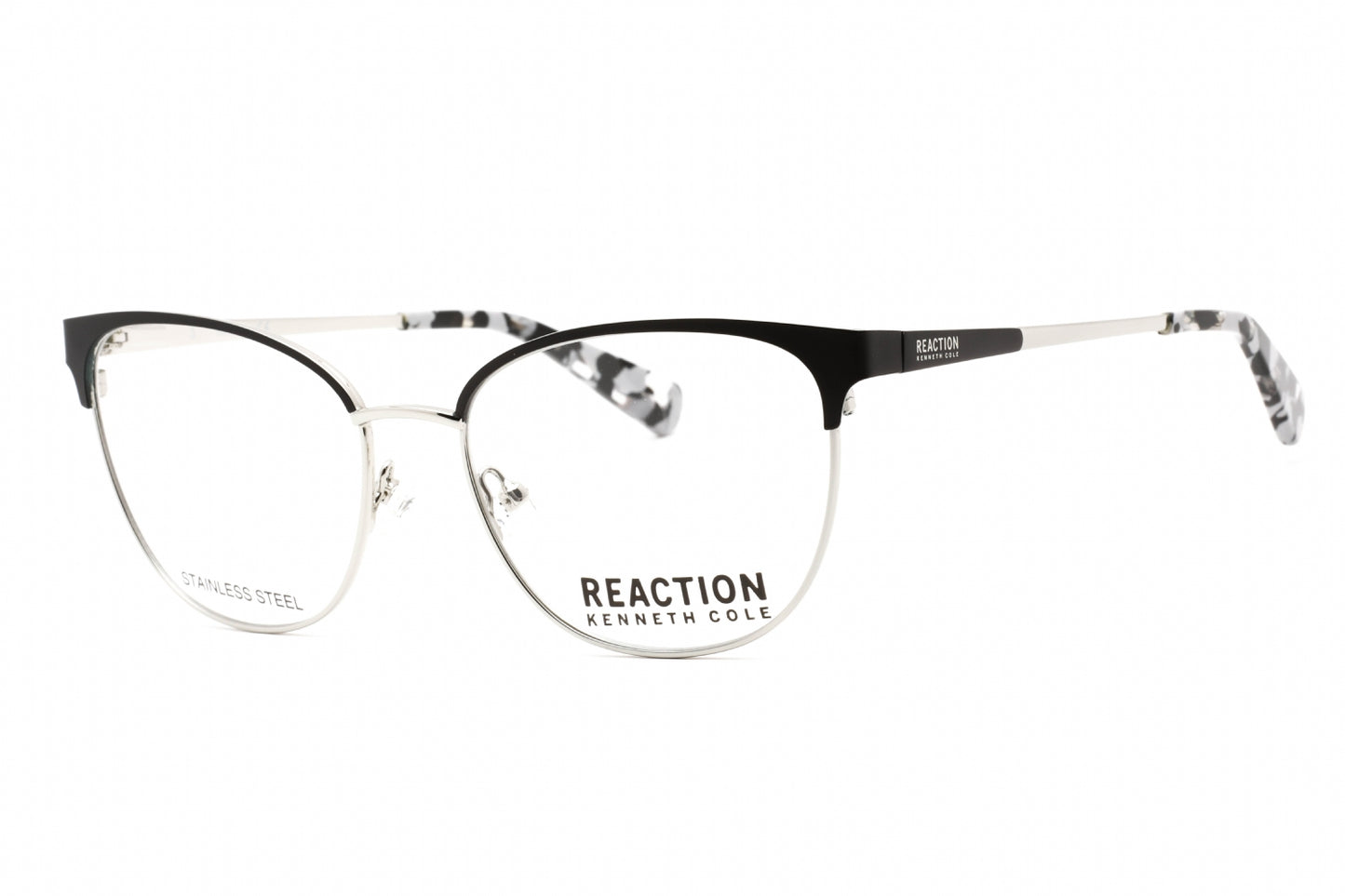 Kenneth Cole Reaction 0877 02 Eyeglasses Matte Black Size : 53