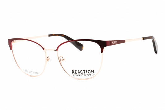 Kenneth Cole Reaction 0877 70 Eyeglasses Matte Bordeaux Size : 53