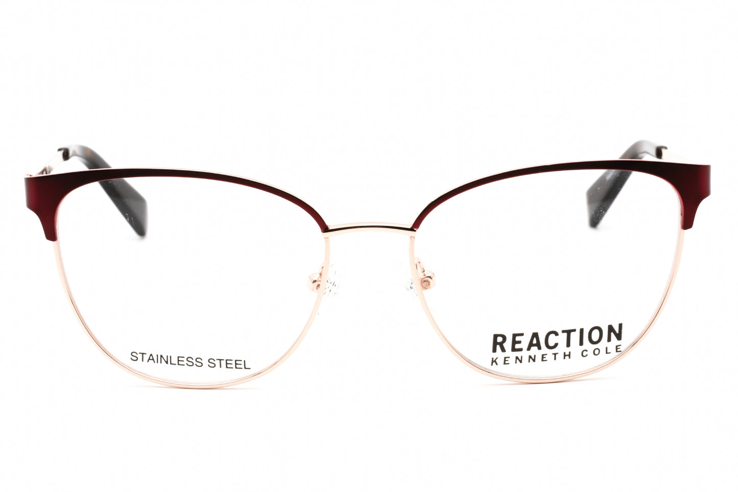 Kenneth Cole Reaction 0877 70 Eyeglasses Matte Bordeaux Size : 53