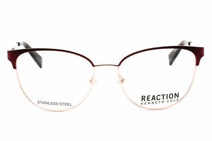Kenneth Cole Reaction 0877 70 Eyeglasses Matte Bordeaux Size : 53