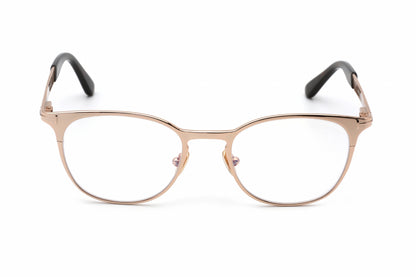 Tom Ford 5732-B 28 Eyeglasses Shiny Rose Gold Size : 50