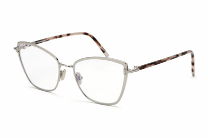 Tom Ford 5740-B 16 Eyeglasses Shiny Palladium Size : 54