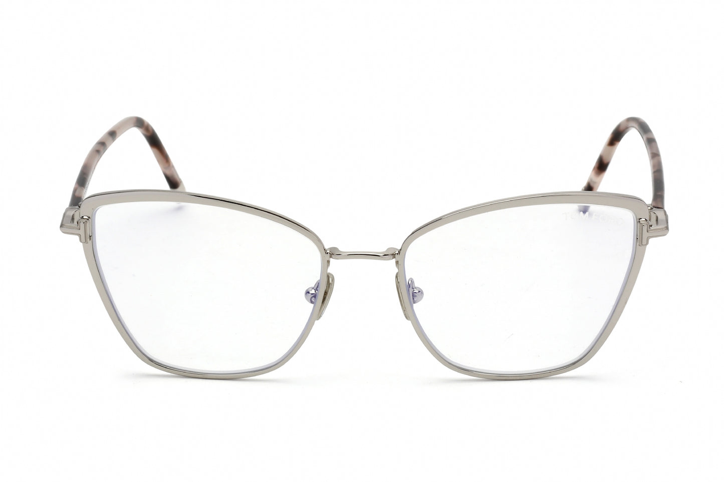 Tom Ford 5740-B 16 Eyeglasses Shiny Palladium Size : 54