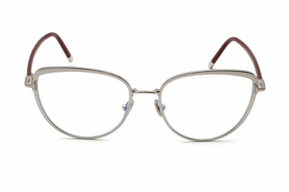 Tom Ford 5741-B 16 Eyeglasses Shiny Palladium Size : 55