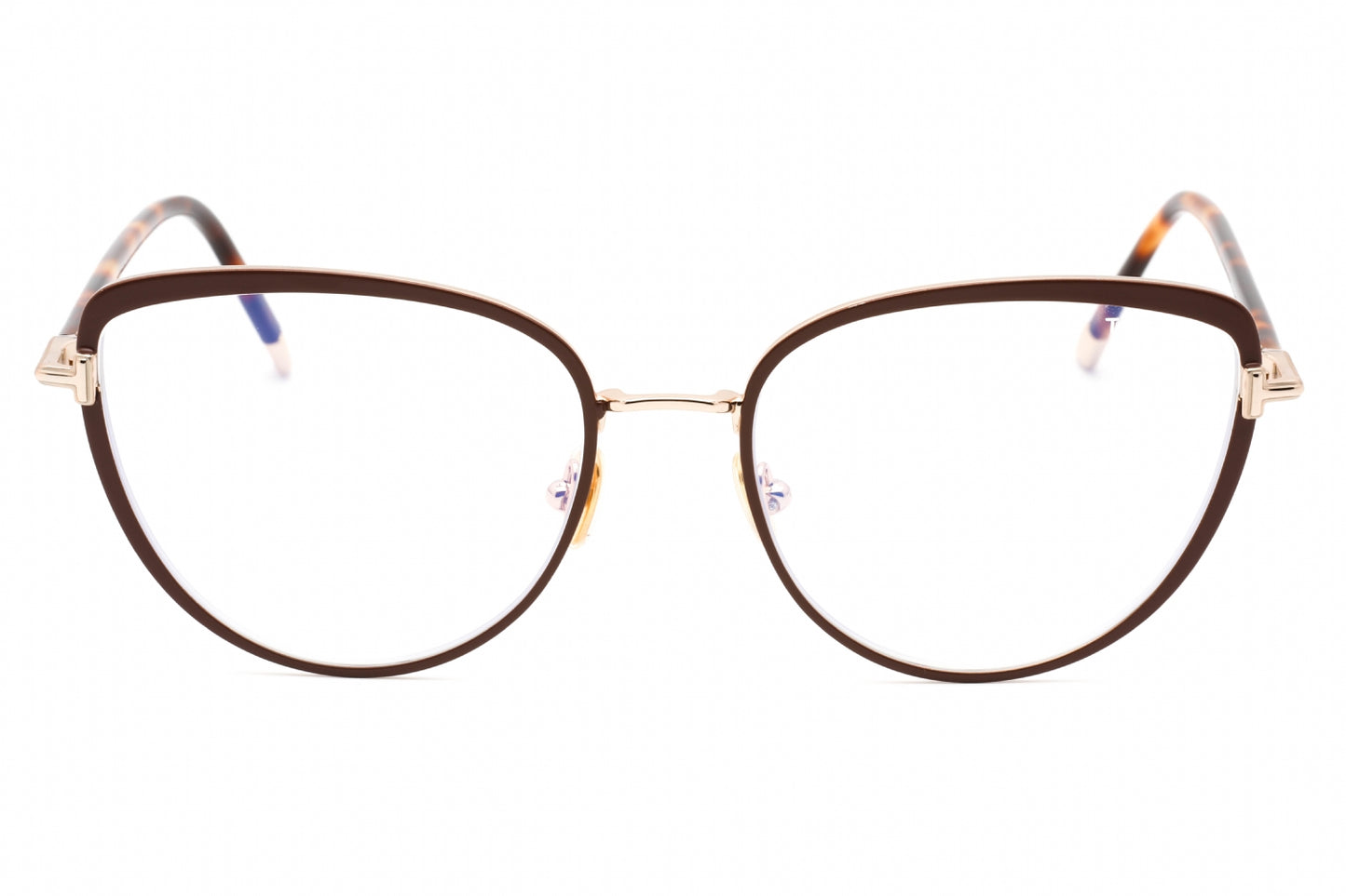 Tom Ford 5741-B 48 Sunglasses Shiny Dark Brown Size : 55