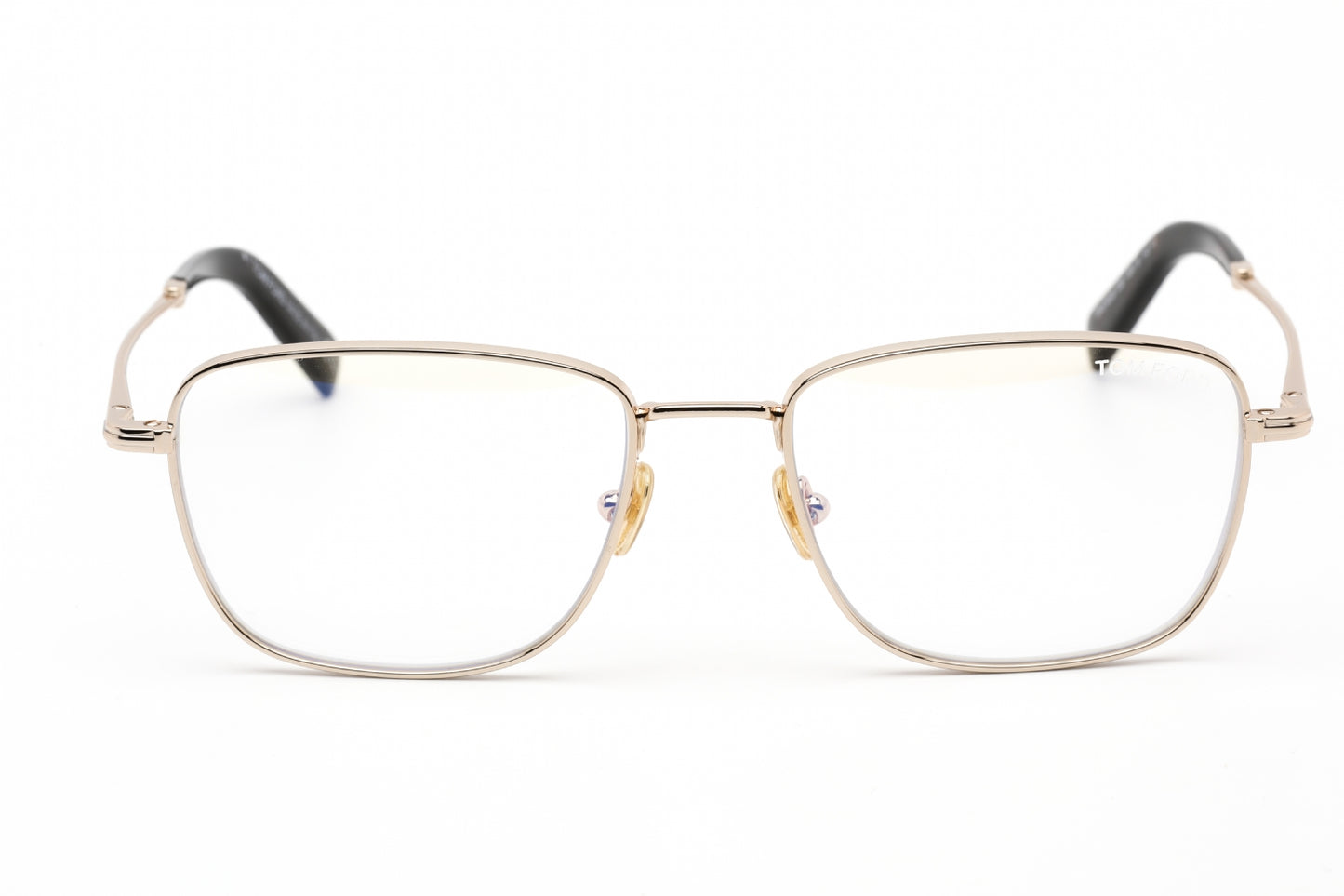 Tom Ford 5748-B 28 Eyeglasses Shiny Rose Gold Size : 55