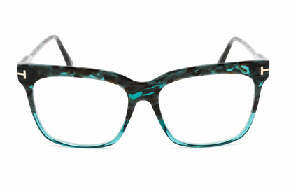 Tom Ford 5768-B 56 Eyeglasses Shiny Teal Size : 54