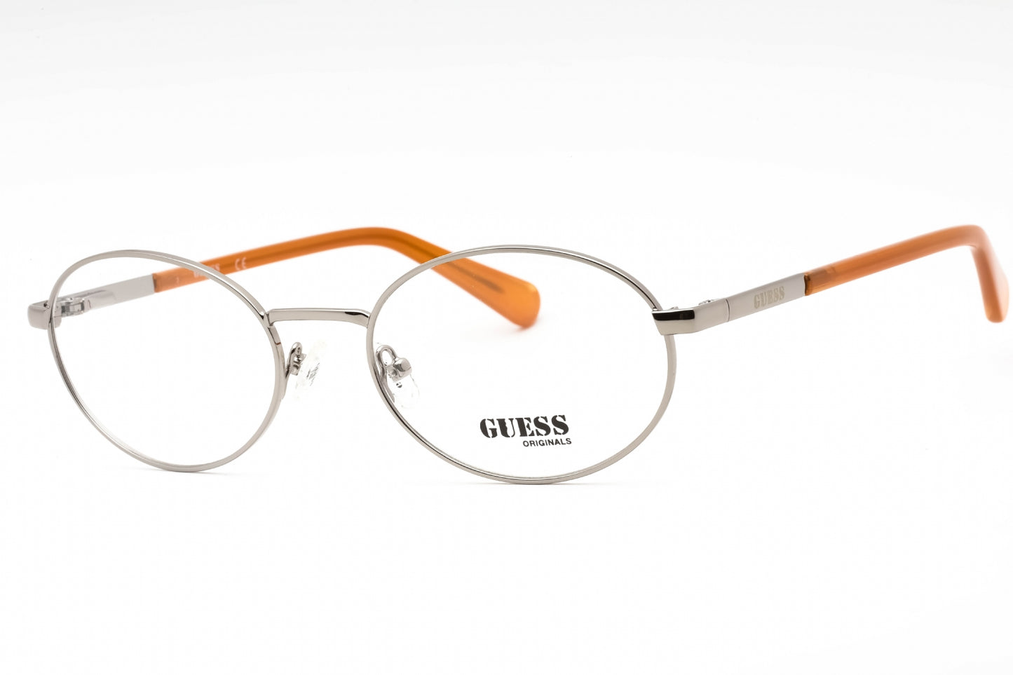 Guess 8239 08 Eyeglasses Shiny Gunmetal Size : 55