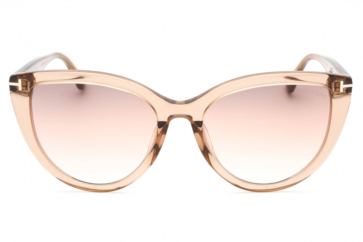 Tom Ford 0915 45g Sunglasses Shiny Light Brown Size : 56