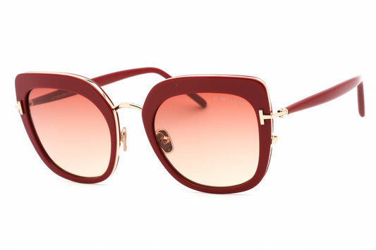 Tom Ford 0945 66t Sunglasses Shiny Red Size : 55