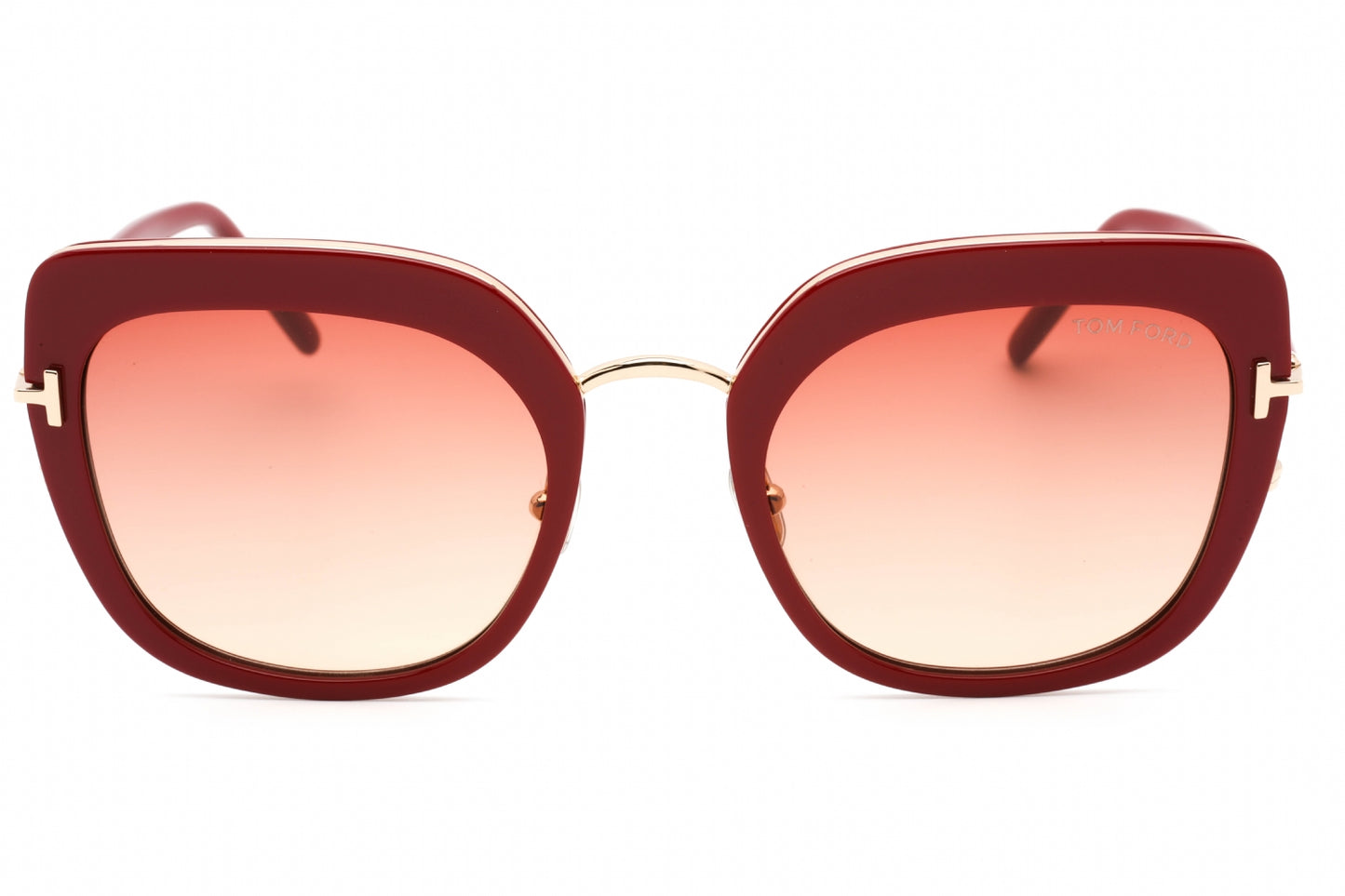 Tom Ford 0945 66t Sunglasses Shiny Red Size : 55