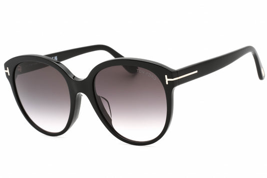Tom Ford 0957-D 1b Sunglasses Shiny Black Size : 58