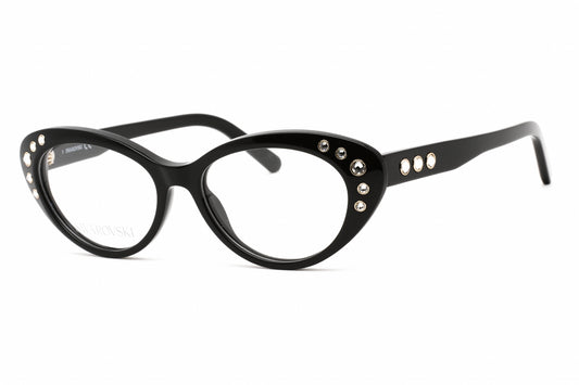 Swarovski 5429 01 Eyeglasses Shiny Black Size : 53