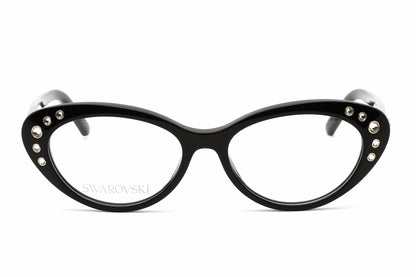 Swarovski 5429 01 Eyeglasses Shiny Black Size : 53