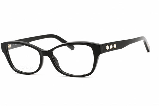 Swarovski 5430 01 Eyeglasses Shiny Black Size : 53